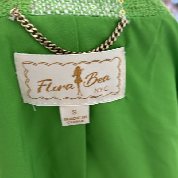 Flora Bea Tweed check blazer in S - Picture 7 of 7